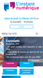 Mobile Screenshot of linstant-numerique.com